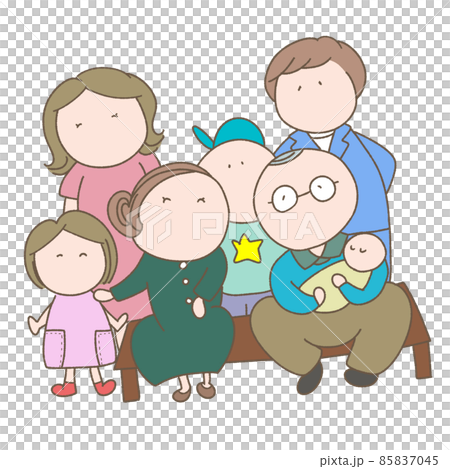 與全家合影留念 與全家合影留念 85837045