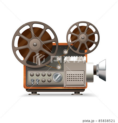 Film Projector Realistic Film Projector Realistic 85838521