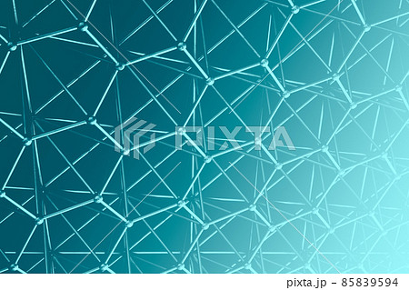 Virtual Chemical structure or Hexagon molecular geometry pattern for science background Virtual Chemical structure or Hexagon molecular geometry pattern for science background 85839594