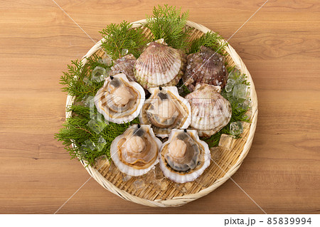 殻付きホタテ 85839994