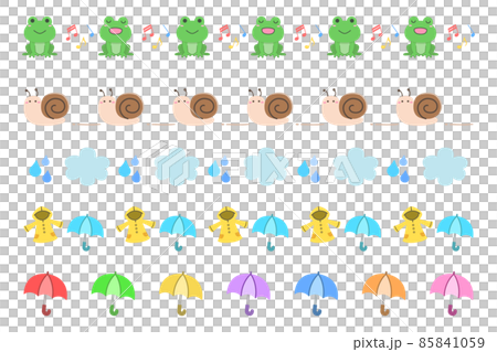 雨季裝飾裝飾格子套裝 85841059