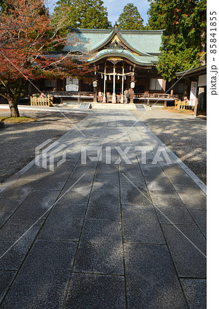 大麻比古神社の「拝殿」（徳島県鳴門市大麻町板東字広塚13） 85841855