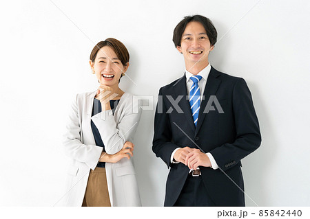 ミドル ビジネス 女性 男性 ミドル ビジネス 女性 男性 85842440