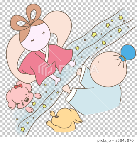 おりひめとひこぼし おりひめとひこぼし 85843870