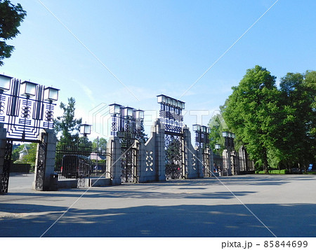 ノルウェー フログネル公園 ヴィーゲラン彫刻公園 正門 ノルウェー フログネル公園 ヴィーゲラン彫刻公園 正門 85844699