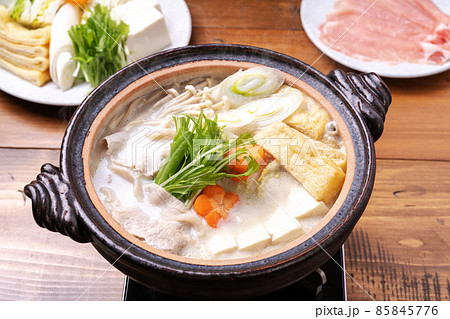 豚肉の豆乳鍋 85845776