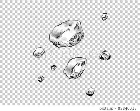 筆で描かれた氷のイラスト 筆で描かれた氷のイラスト 85846315