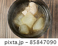 沖縄の島野菜・冬瓜(シブイ)と鶏肉のスープ 85847090
