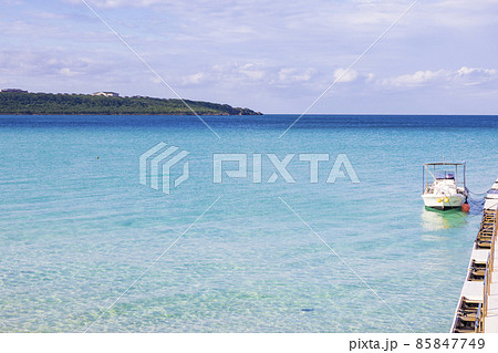 沖縄、宮古島、与那覇前浜ビーチ付近の景色 85847749