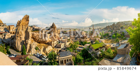View of Cappadocia city 85849674