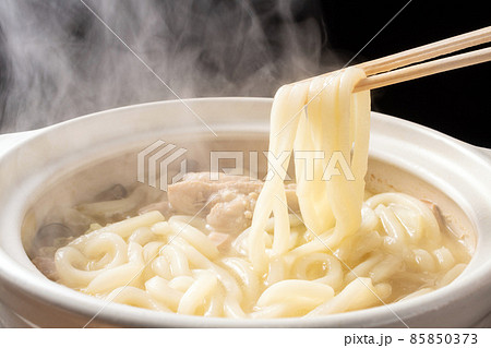 鍋のシメ　うどん 85850373