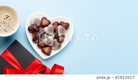 Valentines day heart chocolate 85853017