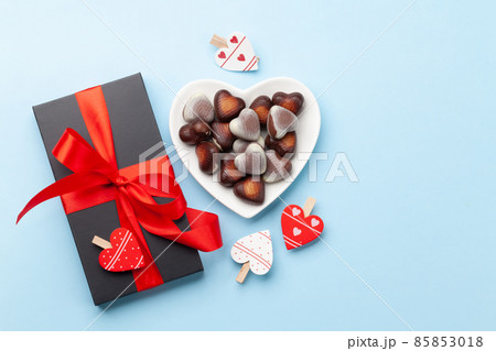 Valentines day heart chocolate 85853018