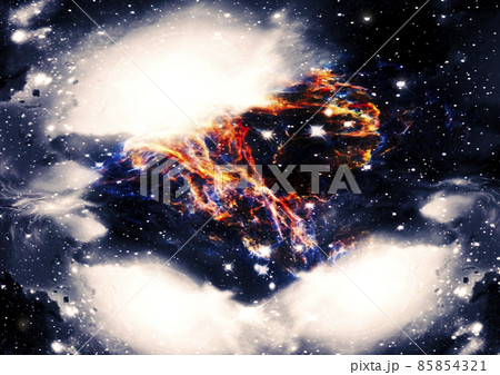 Space stars and nebula 85854321