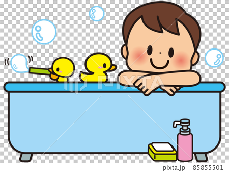 楽しいお風呂でリラックス気持ちいいバスタイム 85855501