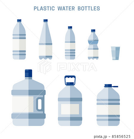 Plastic containers for clean drinking water. 85856525