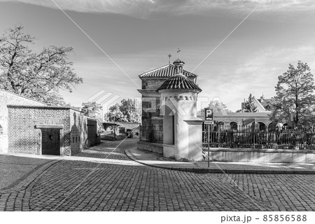 Slavin cemetery in Vysehrad in Prague Slavin cemetery in Vysehrad in Prague 85856588