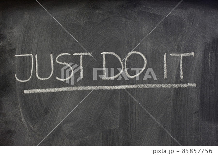 Just do it on a blackboard Just do it on a blackboard 85857756
