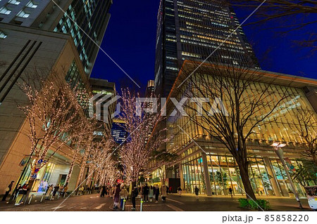 東京 丸の内仲通りのイルミネーション 東京 丸の内仲通りのイルミネーション 85858220