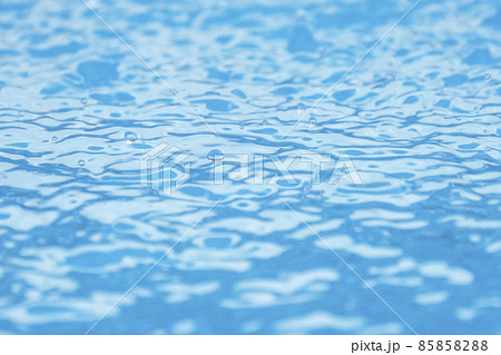 背景素材　夏色のイメージ　プール　テクスチャ  85858288