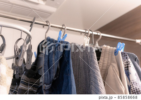 【家事】浴室乾燥・洗濯物【梅雨】 85858668