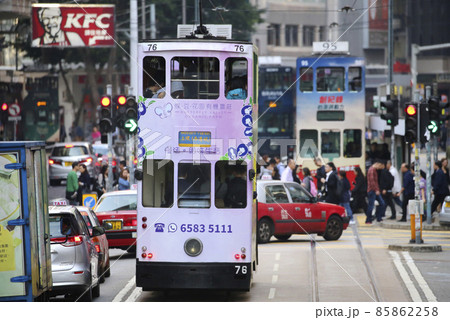 香港のトラム(路面電車) 香港のトラム(路面電車) 85862258