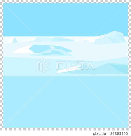 極地圖片背景素材-插圖素材 [85863590] - PIXTA圖庫