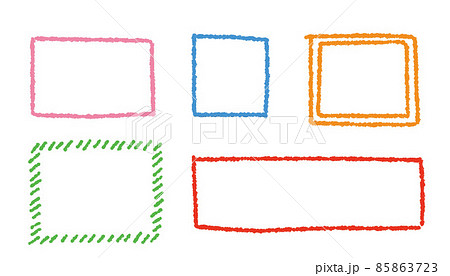 仏像のクレヨンイラスト フレーム付き 仏像のクレヨンイラスト フレーム付き