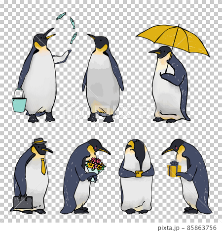 帝企鵝手繪插畫漫畫集 帝企鵝手繪插畫漫畫集 85863756