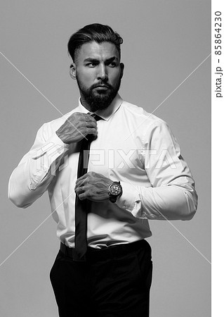 Premium Photo  Jewelry for real men bearded man with tattooed torso macho  sexy bare torso fit model with tattoo art skin sportsman or athlete with  beard and hair sport and fitness