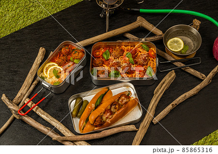 北欧風ミートボール　 Swedish dish meatball 85865316