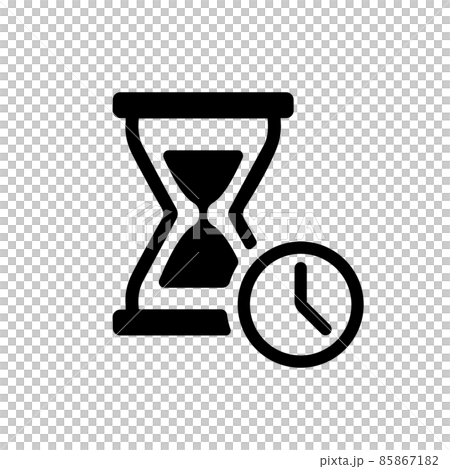 Hourglass / timer / waiting time vector icon illustration 85867182