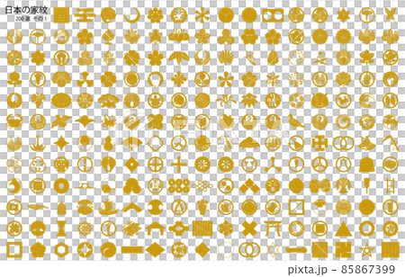 日本家族徽章 1 金 85867399
