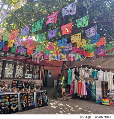 カラフルなメキシコの風景 カラフルなメキシコの風景 85867604