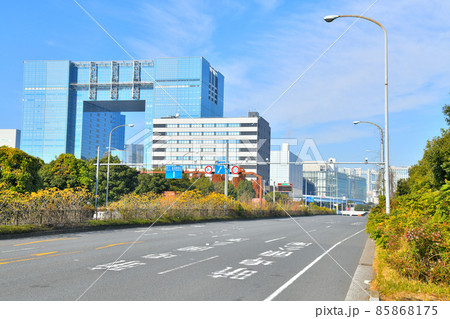 暁ふ頭公園付近よりテレコムセンター方面を望む(東京都江東区)【2021.12】 暁ふ頭公園付近よりテレコムセンター方面を望む(東京都江東区)【2021.12】 85868175