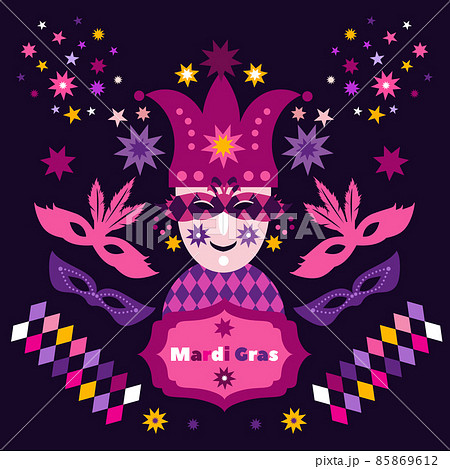 Mardi Gras card 4 85869612
