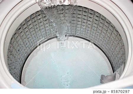 洗濯機への注水 注水 水 投入 洗濯機への注水 注水 水 投入 85870297