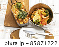 メスティンとシェラカップのキャンプ飯 85871222