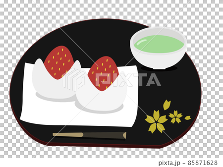 Strawberry Daifuku 85871628