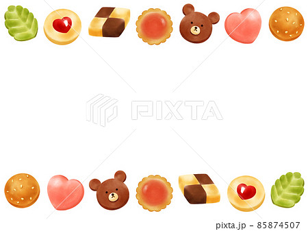 クッキーのフレーム 上下 クッキーのフレーム 上下 85874507