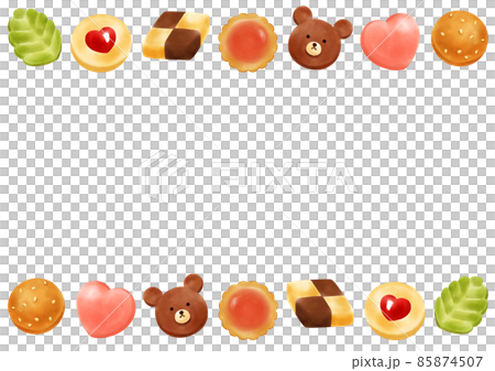 クッキーのフレーム 上下 クッキーのフレーム 上下 85874507