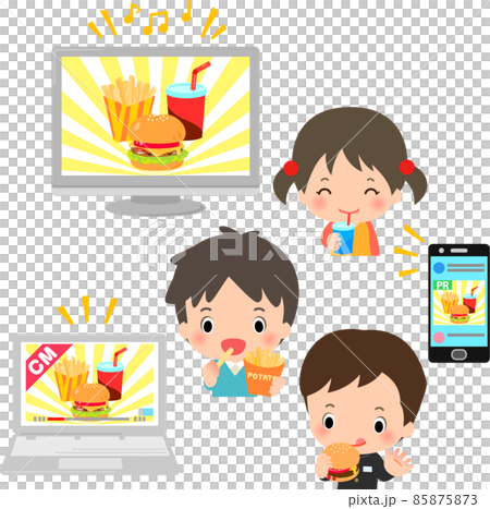 Fast food commercials and consumers Fast food commercials and consumers 85875873