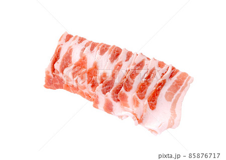豚バラ肉【チラシ用素材】 豚バラ肉【チラシ用素材】 85876717