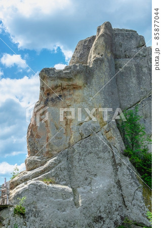 The rock complex of Tustan in Ukraine 85877044
