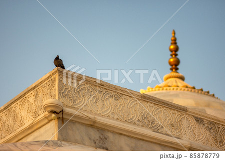Tomb of Salim Chishti in Fatehpur Sikri in Agra, Uttar Pradesh, India 85878779