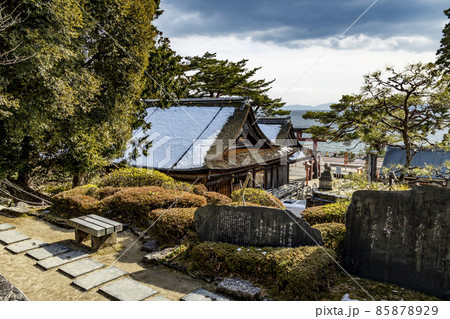 冬の白髭神社 85878929