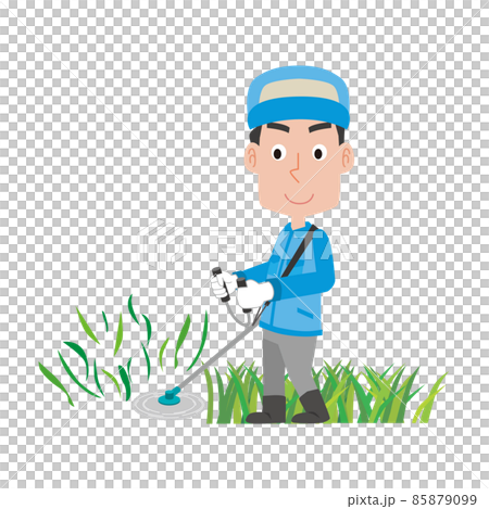 男人除草工作 85879099