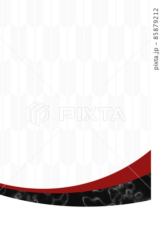 矢絣模様の抽象的な背景　縦位置　ホワイト 85879212