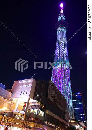 東京スカイツリー&鬼滅の刃コラボ・特別ライトアップ~胡蝶しのぶ~ 東京スカイツリー&鬼滅の刃コラボ・特別ライトアップ~胡蝶しのぶ~ 85879979