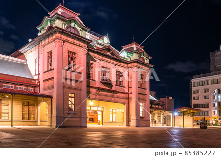 《福岡県》門司港駅・夜景 85885227